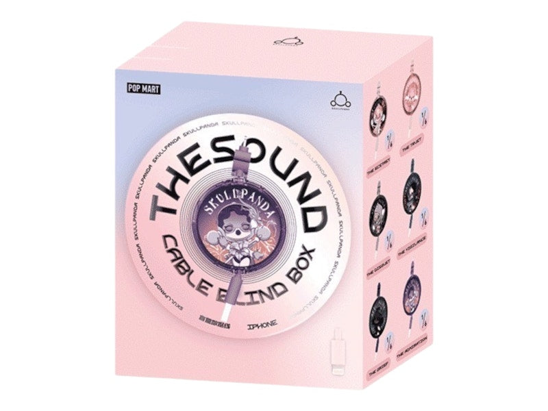 Pop Mart SKULLPANDA The Sound Series iPhone Cable Single Blind Box