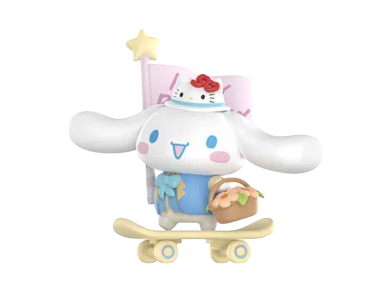 Pop Mart Sanrio Character Hello Kitty 50th Anniversary Series Cinnamoroll Figure