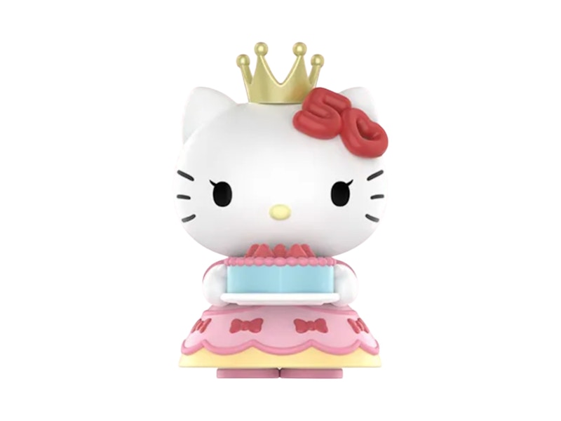 Pop Mart Sanrio Character Hello Kitty 50th Anniversary Series Hello Kitty (Secret Edition) Figure