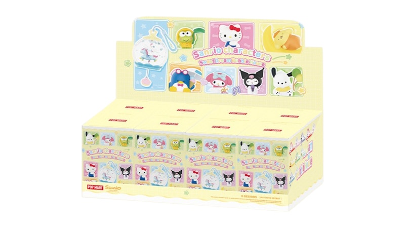 Pop Mart Sanrio Characters Sweet Dream Bubble House Series Scene Sets Figure Sealed Case (8 Blind Boxes)