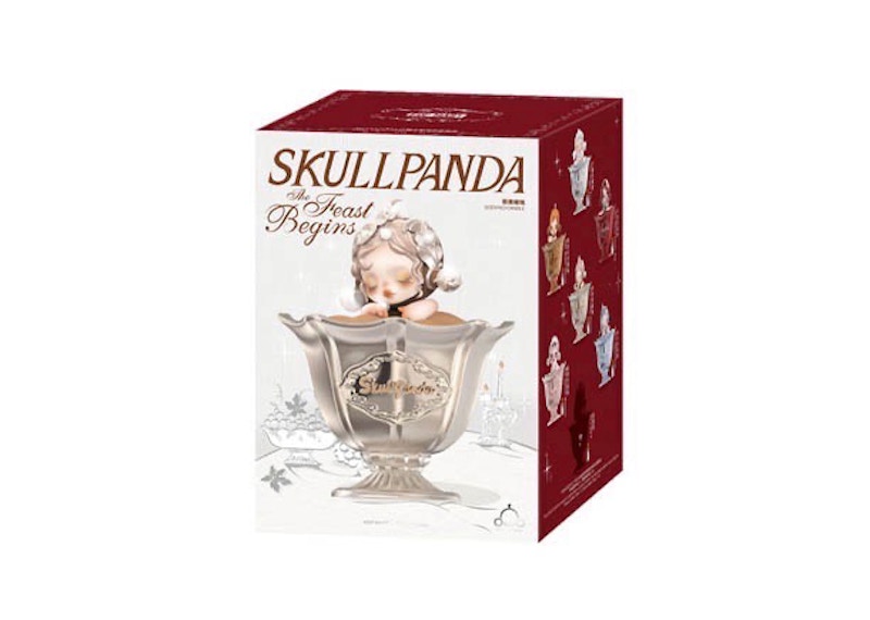 Pop Mart Skullpanda The Feast Begins Series Scented Candle Single Blind Box