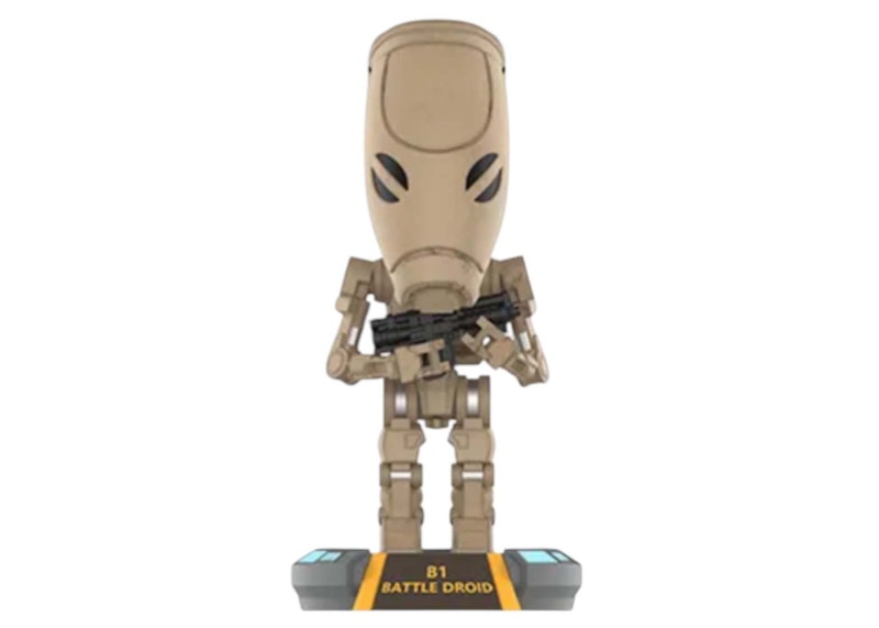 Pop Mart Star Wars Bobblehead Series B1 Battle Droid Figure
