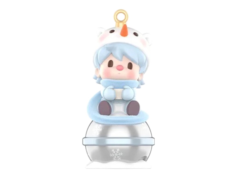 Pop Mart Sweet Bean Your Exclusive Holiday Series Snowman Bell Figure