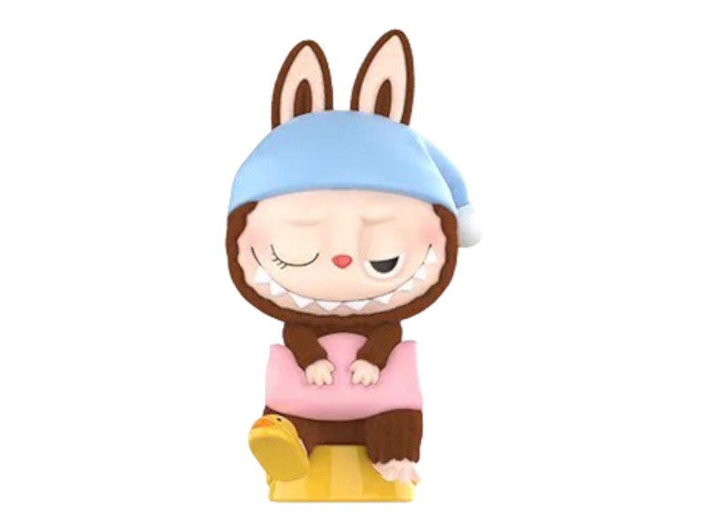 Pop Mart THE MONSTERS Labubu 1:00 A.M. Series Relaxed Time Figure