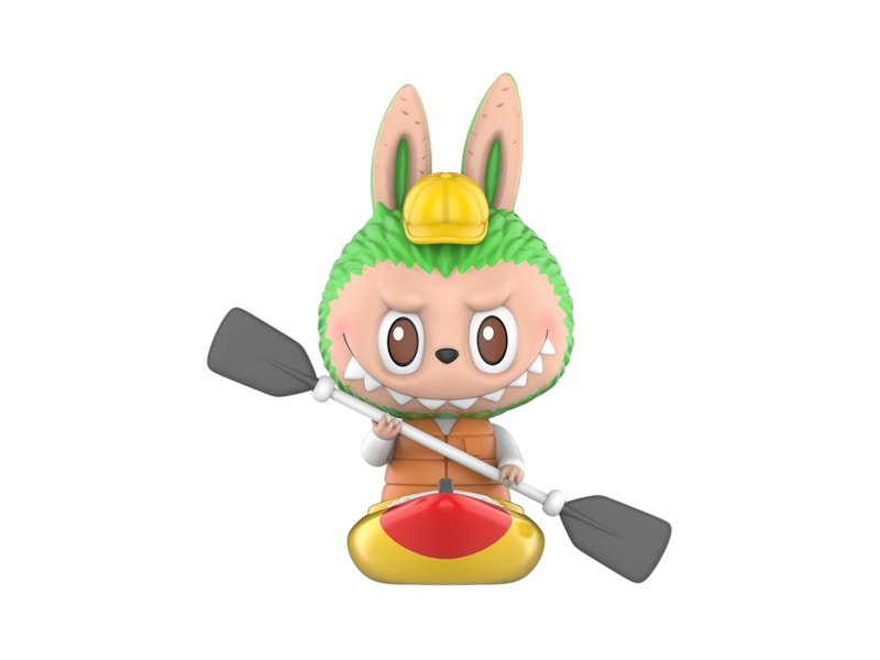 Pop Mart The Monsters Labubu Camping Series Kayak Figure