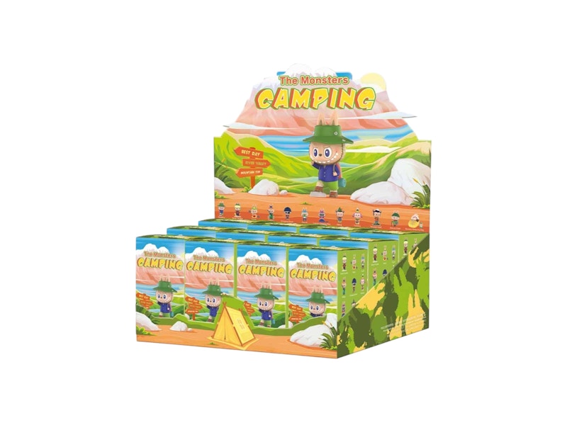 Pop Mart The Monsters Labubu Camping Series Sealed Case (12 Blind Box)