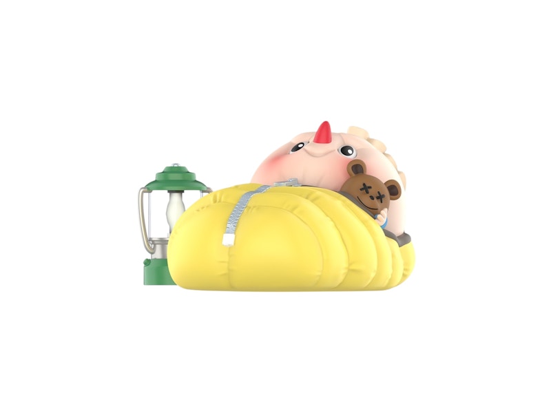 Pop Mart The Monsters Labubu Camping Series Spooky Sleeping Bag Figure