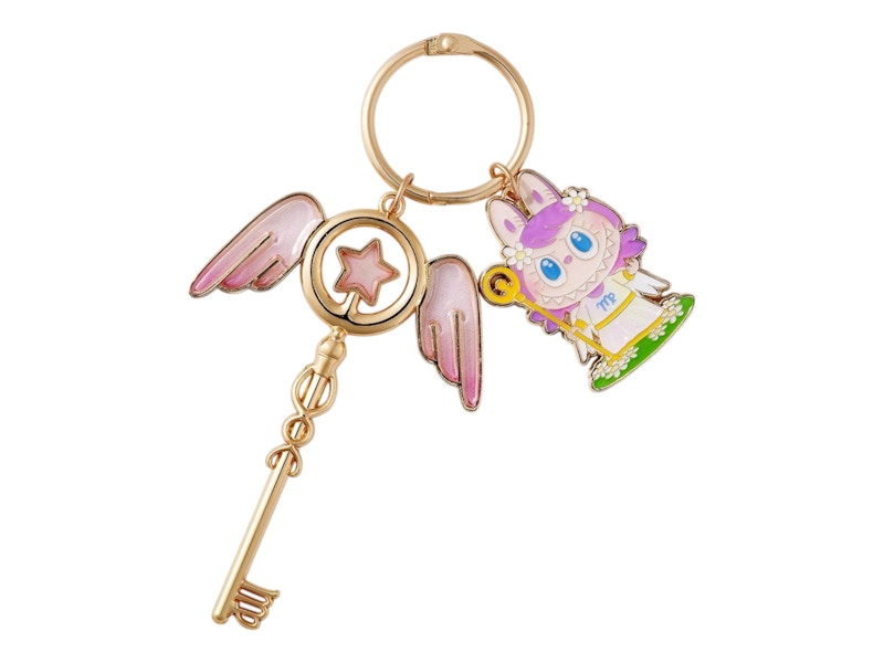 Pop Mart The Monsters Labubu Constellation Series Virgo Key Pendant