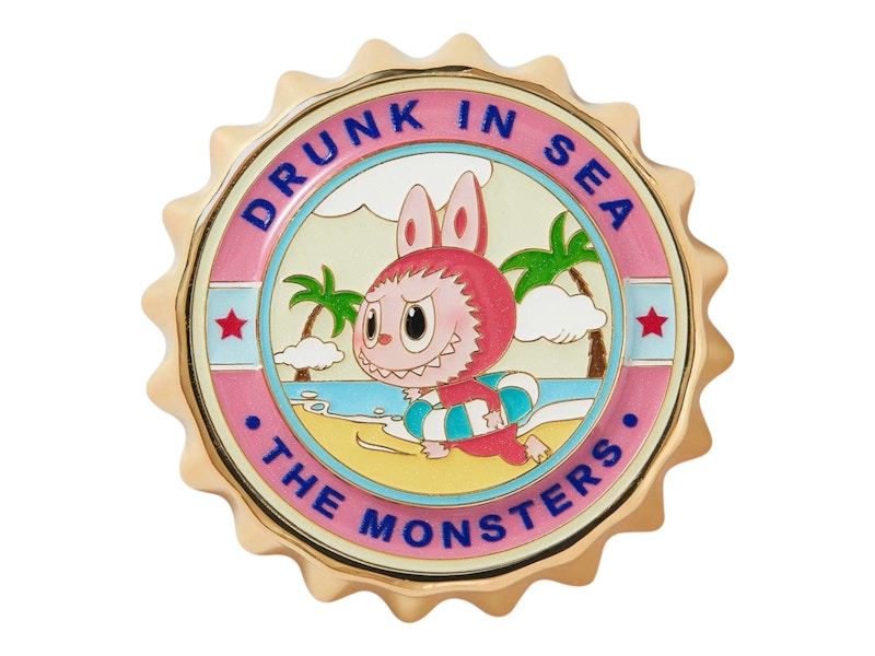 Pop Mart The Monsters Labubu Enchanted by the Seaside Series Racing to the Sea Fridge Magnet