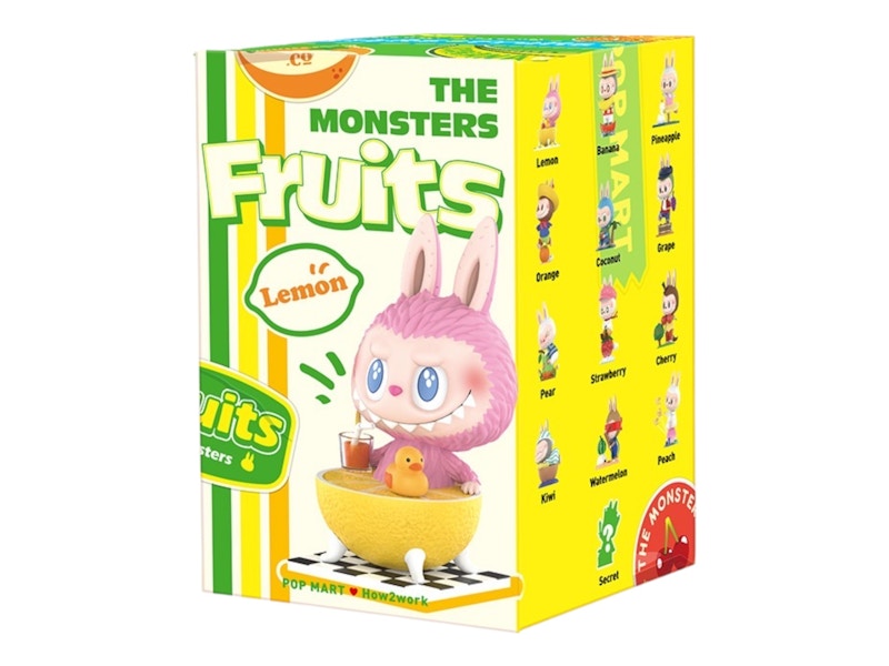 Pop Mart The Monsters Labubu Fruits Series Single Blind Box