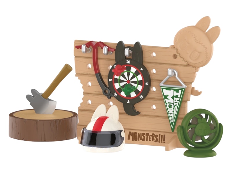Pop Mart The Monsters Labubu Home of Elves Series Tool Corner Figure