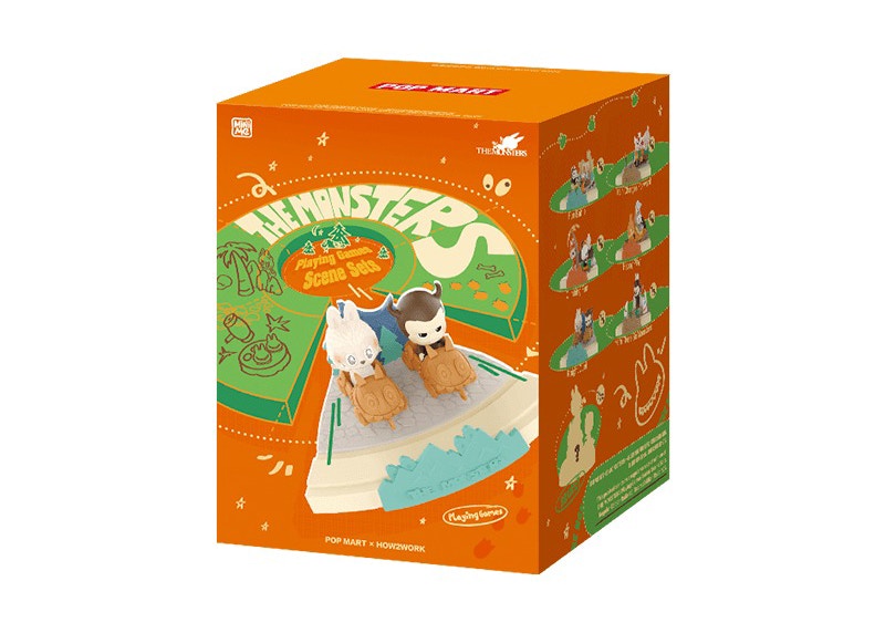 Pop Mart The Monsters Playing Games Series Scene Set Single Blind Box