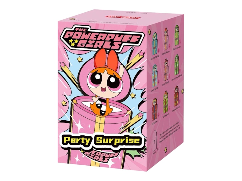 Pop Mart The Powerpuff Girls Party Surprise Series Figure Single Blind Box