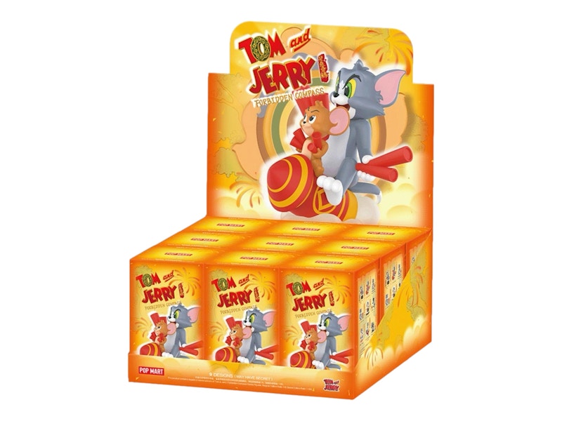 Pop Mart Tom & Jerry: Forbidden Compass Series Figures Sealed Case (9 Blind Box)