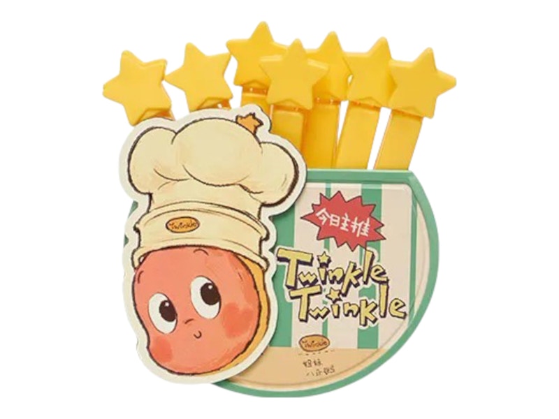 Pop Mart Twinkle Twinkle Be a Little Star Series The Magical Chef Magnetic Sealing Clip Storage Box Set