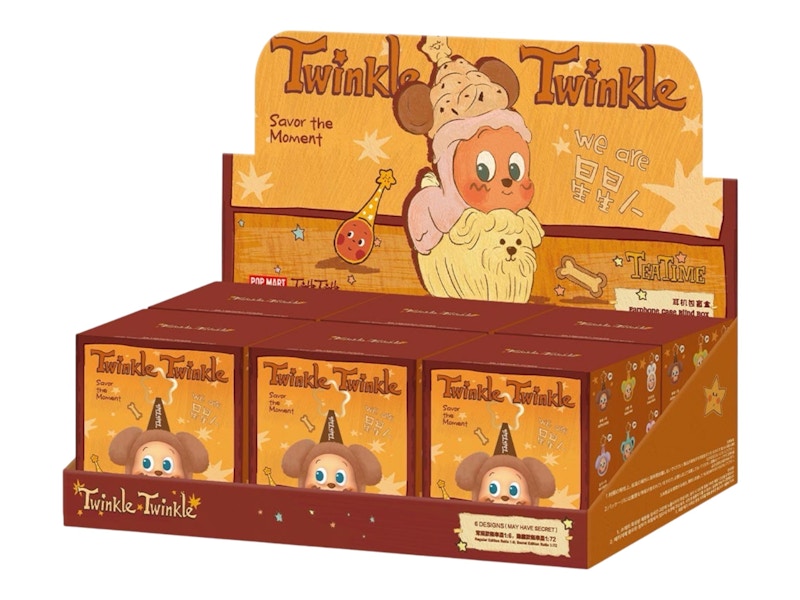 Pop Mart Twinkle Twinkle Savor the Moment Series Earphone Case Sealed Case (6 Blind Boxes)