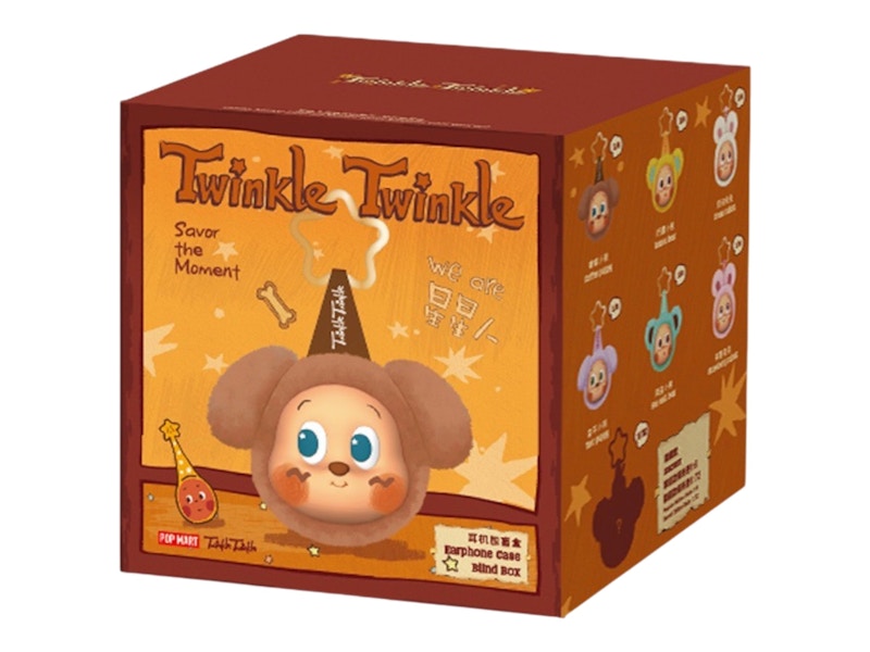 Pop Mart Twinkle Twinkle Savor the Moment Series Earphone Case Single Blind Box