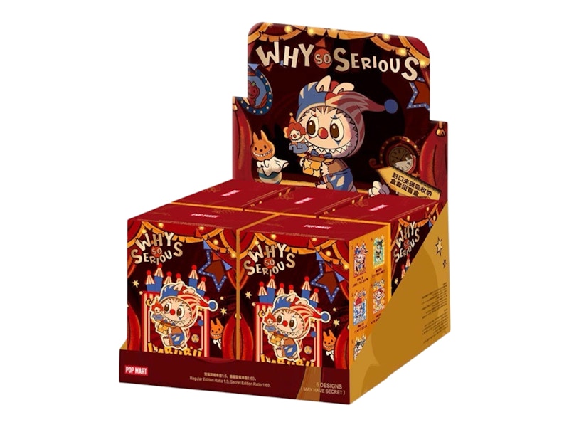 Pop Mart WHY SO SERIOUS Series Magnet Sealed Case (5 Blind Boxes)
