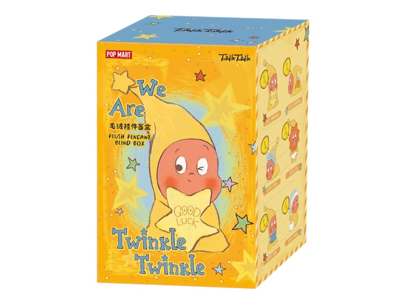 Pop Mart We are Twinkle Twinkle Series Plush Pendant Single Blind Box