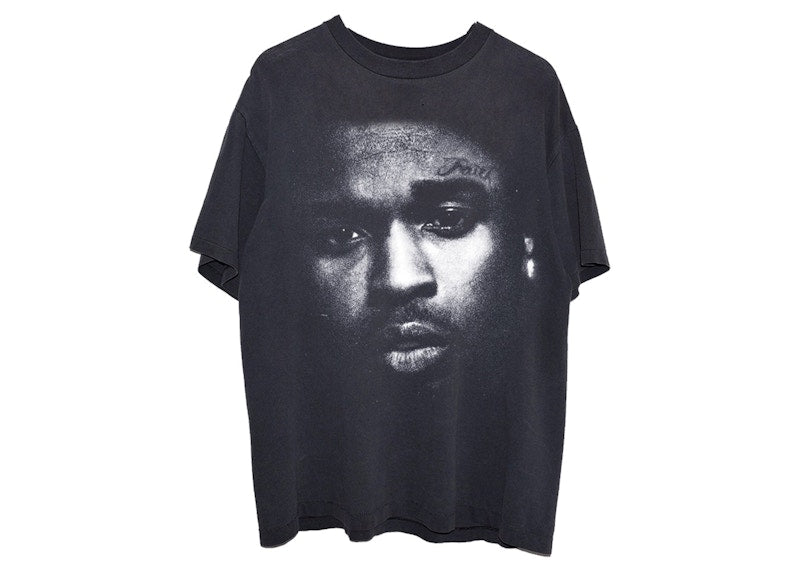Pop Smoke Faith Vintage T-shirt Black