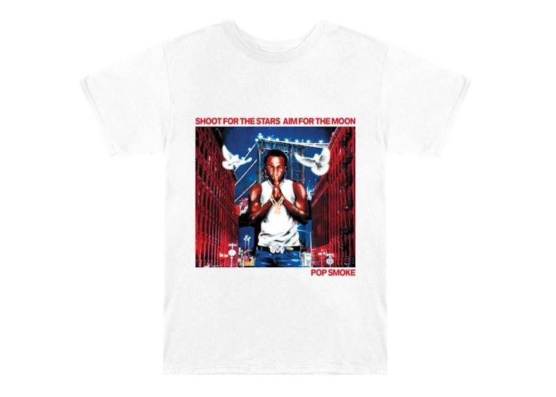 Pop Smoke x Vlone City Tee White