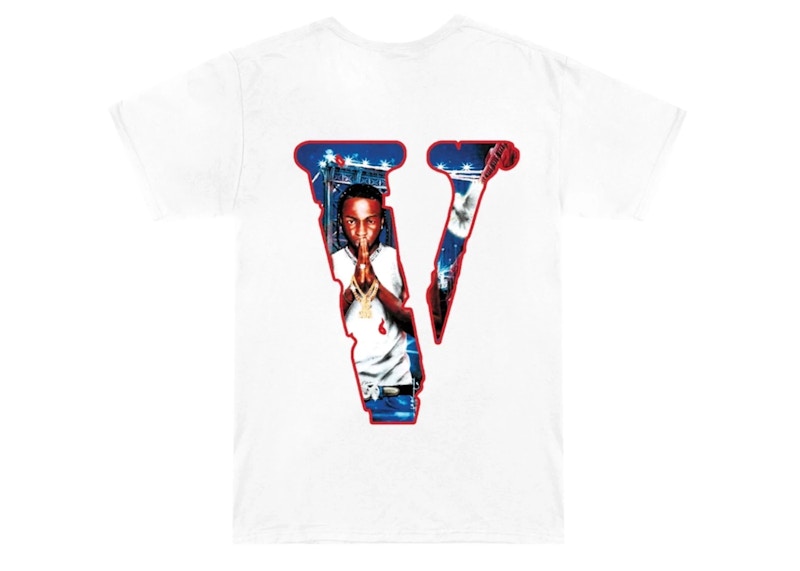 Pop Smoke x Vlone City Tee White