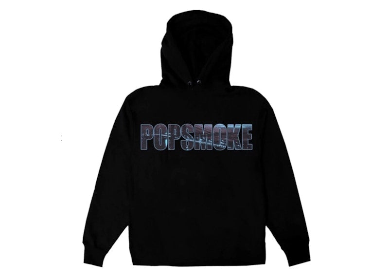 Pop Smoke x Vlone Wraith Hoodie Black