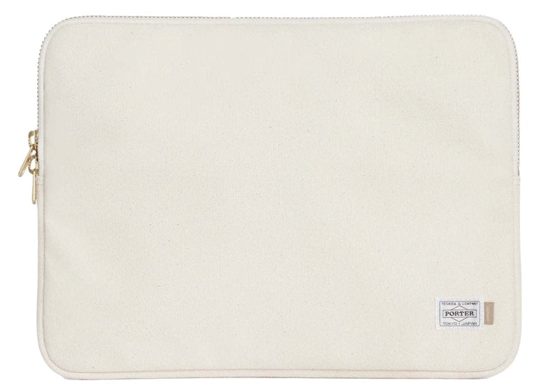 Porter x JJJJound Laptop Case Off White