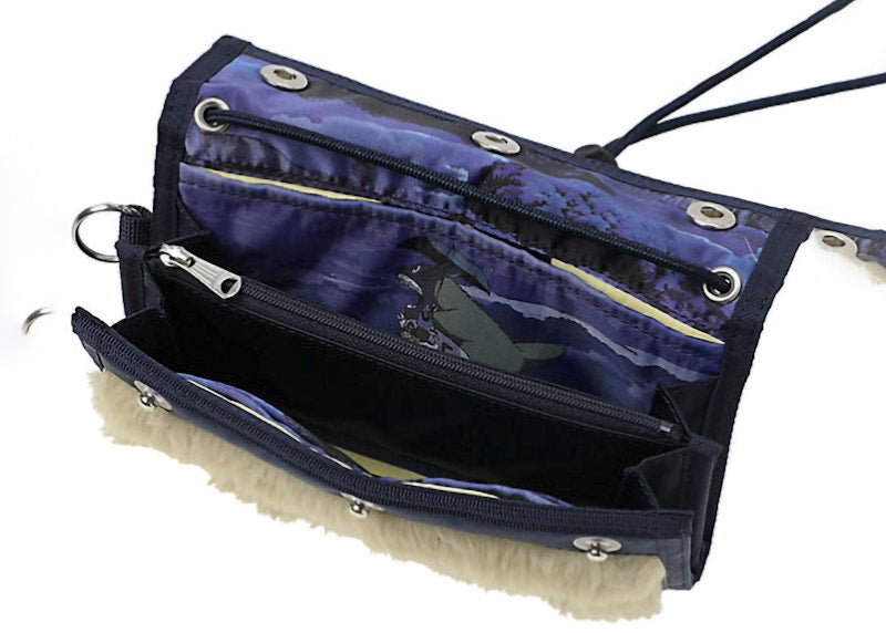 Porter x My Neighbor Totoro 2 Way Long Wallet Navy