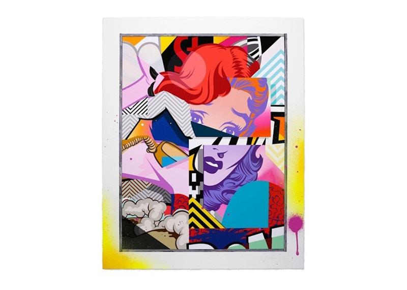 Pose Tour Print Hand Embellished (Signed, Edition of 200)