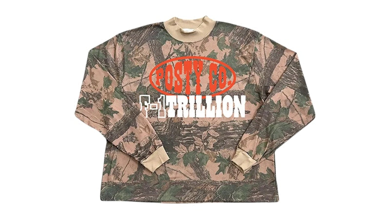 Post Malone F-1 Trillion L/S T-shirt Camo