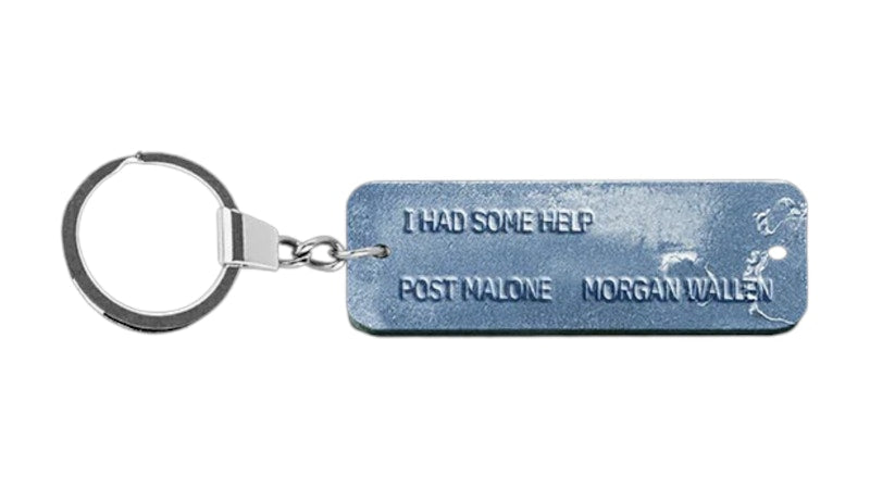 Post Malone I Had Some Help Keychain Multicolor