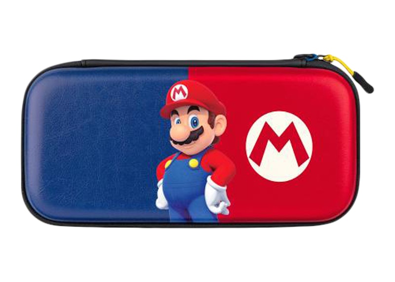 Power Pose Nintendo Switch Mario Slim Deluxe Travel Case 708056068325