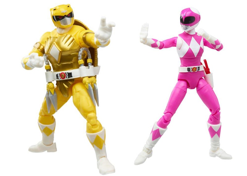 Power Rangers x Teenage Mutant Ninja Turtles Lightning Collection Morphed April O'Neil & Morphed Michelangelo Action Figures