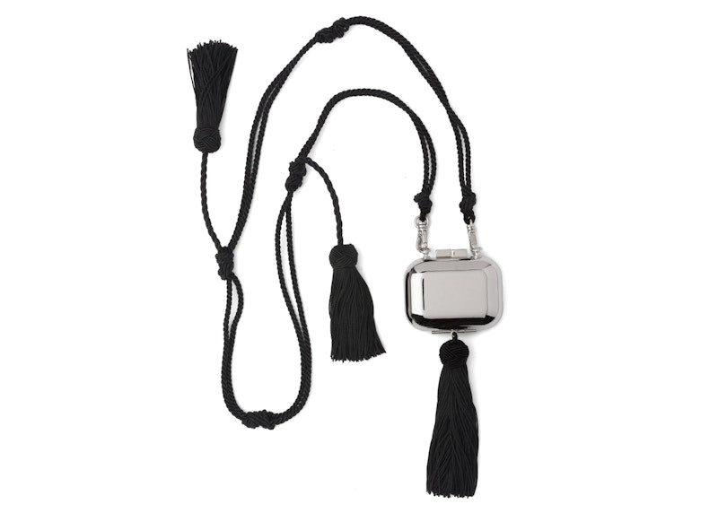 Prada AirPods Pro Necklace Case Steel Gray