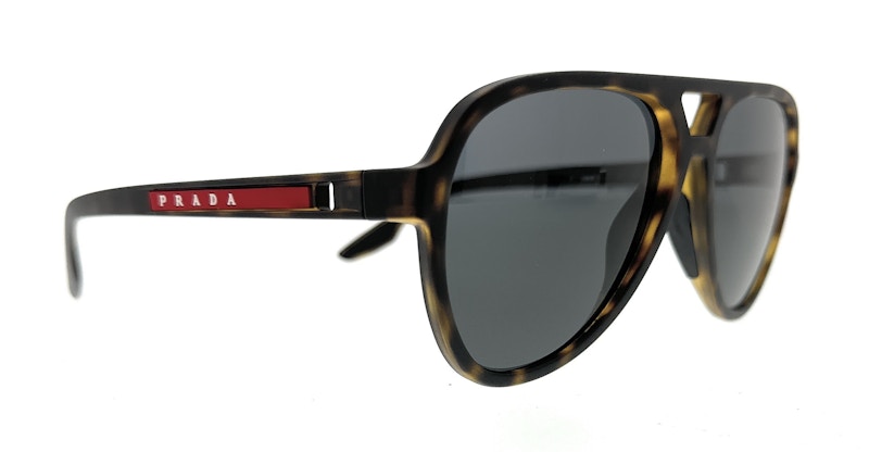 Prada Aviator Sunglasses Matte Havana (0PS 06WS 58106F)