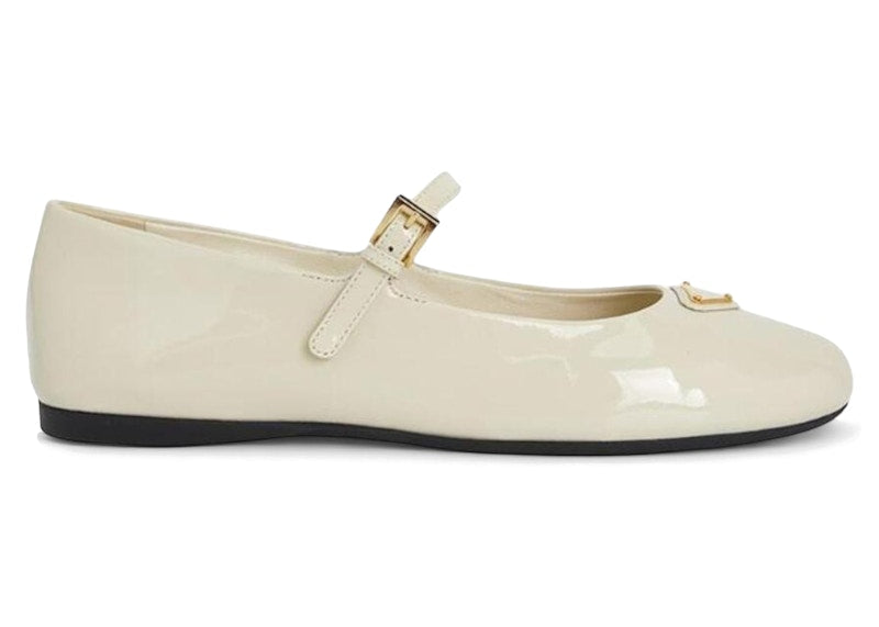 Prada Ballerina Flat Ivory (Women's)