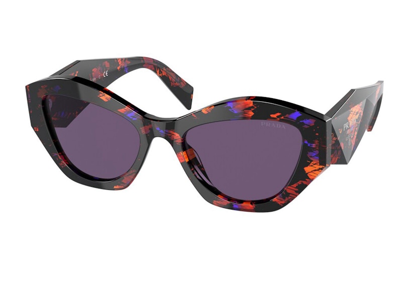 Prada Cat Eye Sunglasses Red/Purple (PR07YSF-06V6O2-55)