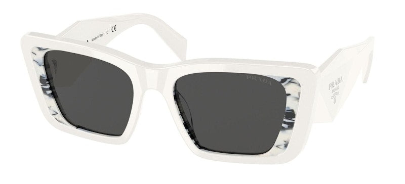 Prada Cat Eye Sunglasses White (PR08YS-02V5S0-51)