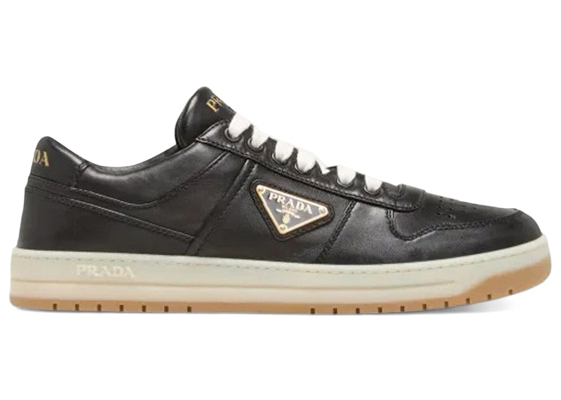 Prada Downtown Low Top Sneakers Black Gum