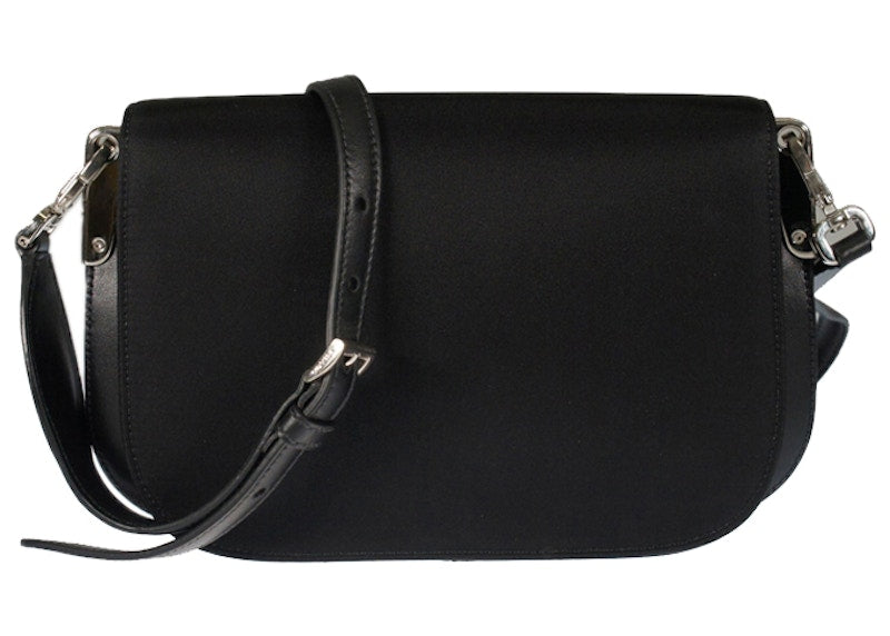 Prada Flap Shoulder Bag Black