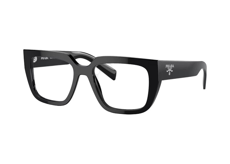 Prada Geometric Sunglasses Black (PR_A03V_16K1O1_50mm)