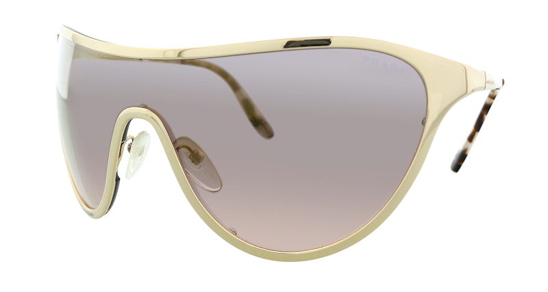 Prada Mask Sunglasses Gold (0PR 72VS 5AK707)