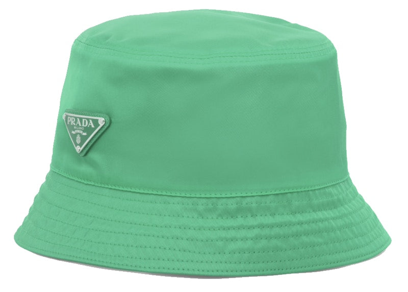 Prada Nylon Bucket Hat Mint Green