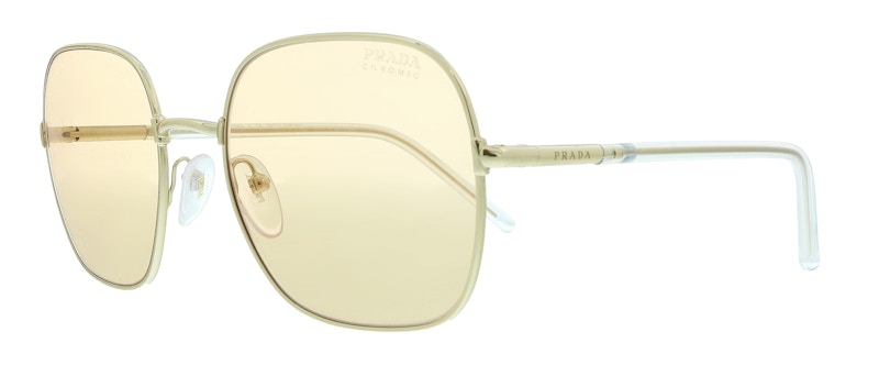 Prada Pillow Sunglasses Pale Gold (0PR 67XS ZVN09D)