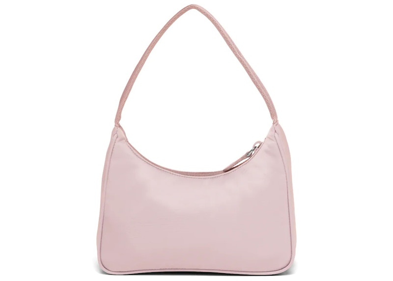 Prada Re-Edition 2000 Re-Nylon Mini Bag Alabaster Pink