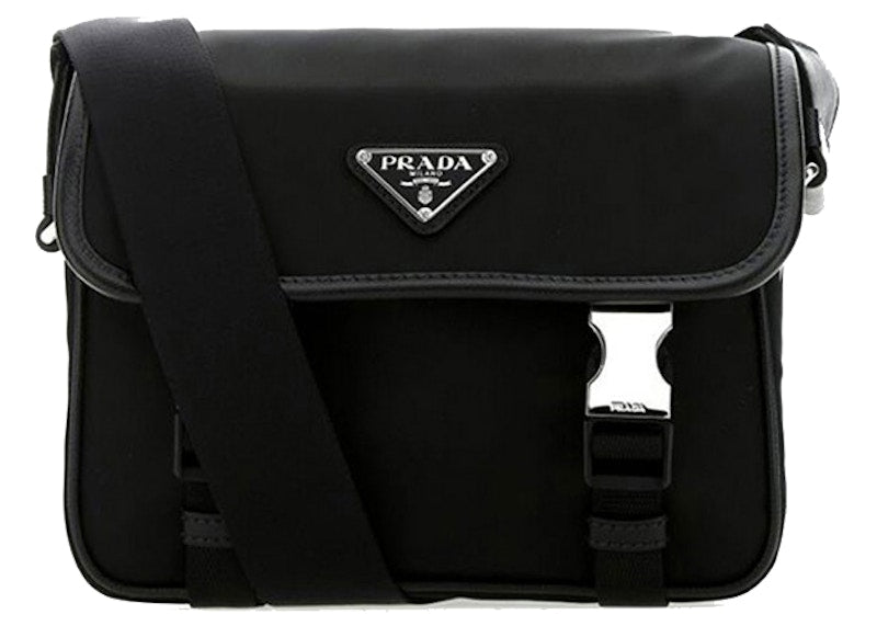 Prada Re-Nylon Shoulder Bag Black