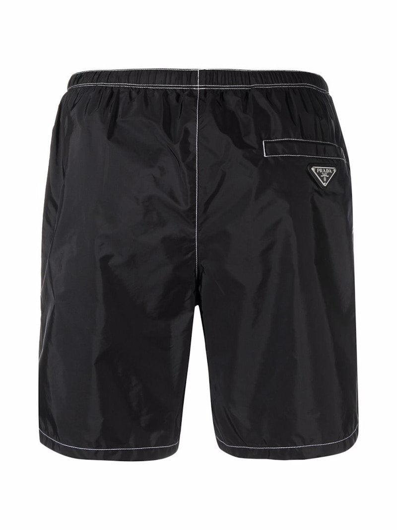 Prada Re-Nylon Swim Shorts Black
