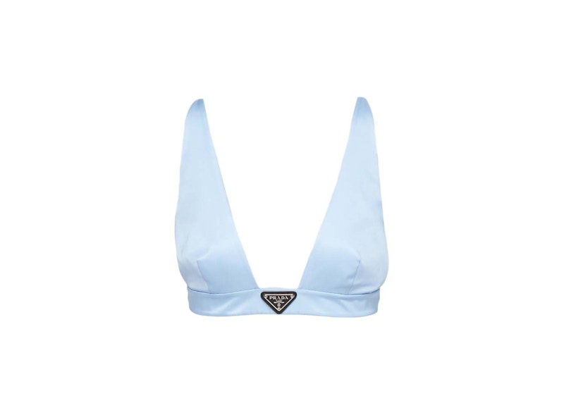 Prada Re-Nylon Top Celeste Blue