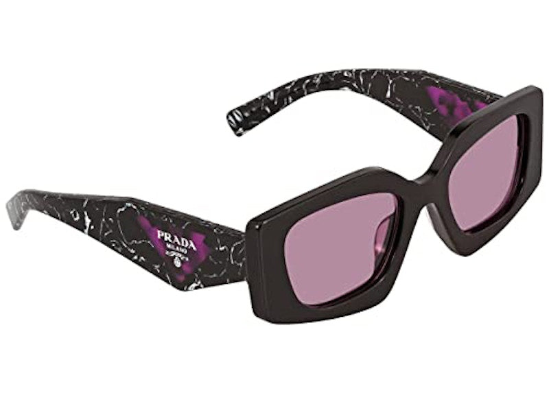 Prada Rectangle Sunglasses Black (PR15YSF-1AB07O-52)